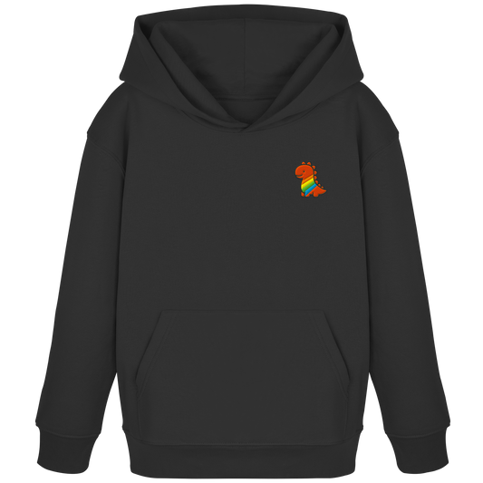 Rainbow Dino - Kids Organic Hoodie