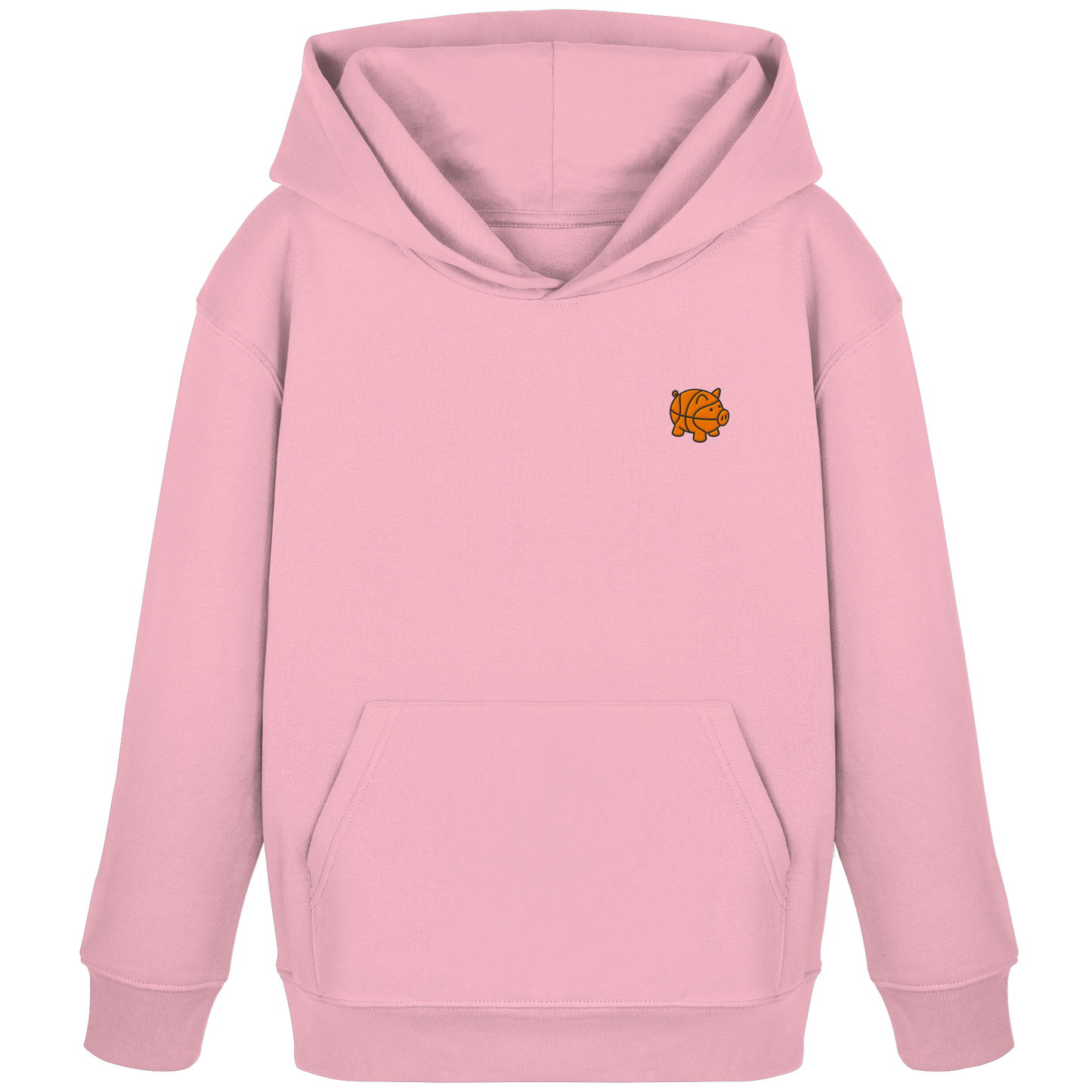 Basketball Piggy - Kids Organic Hoodie