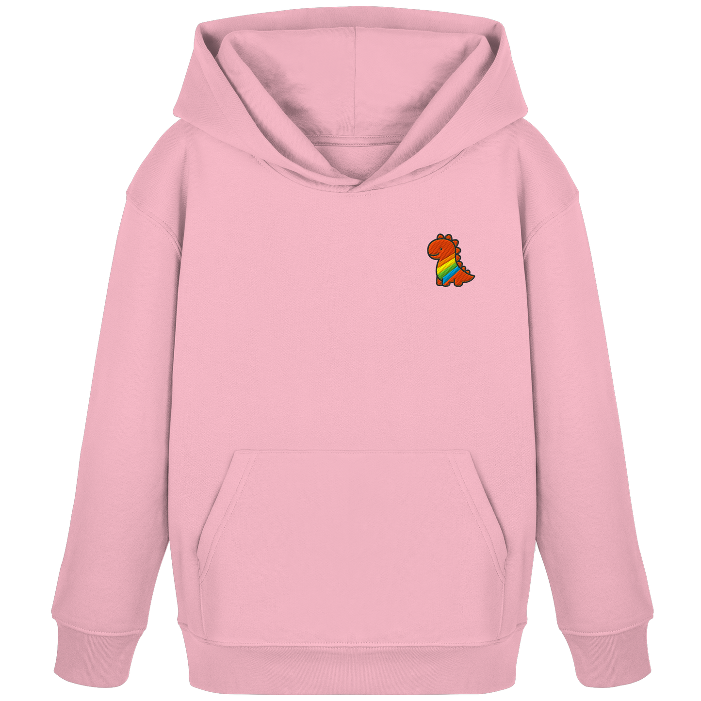 Rainbow Dino - Kids Organic Hoodie