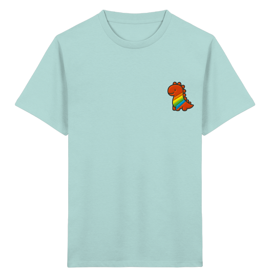 Rainbow Dino - Kids Organic Shirt