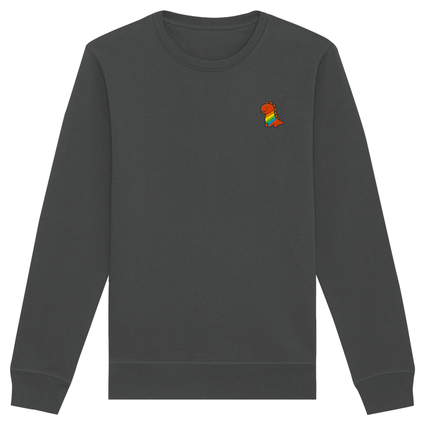 Rainbow Dino - Organic Basic Unisex Sweatshirt