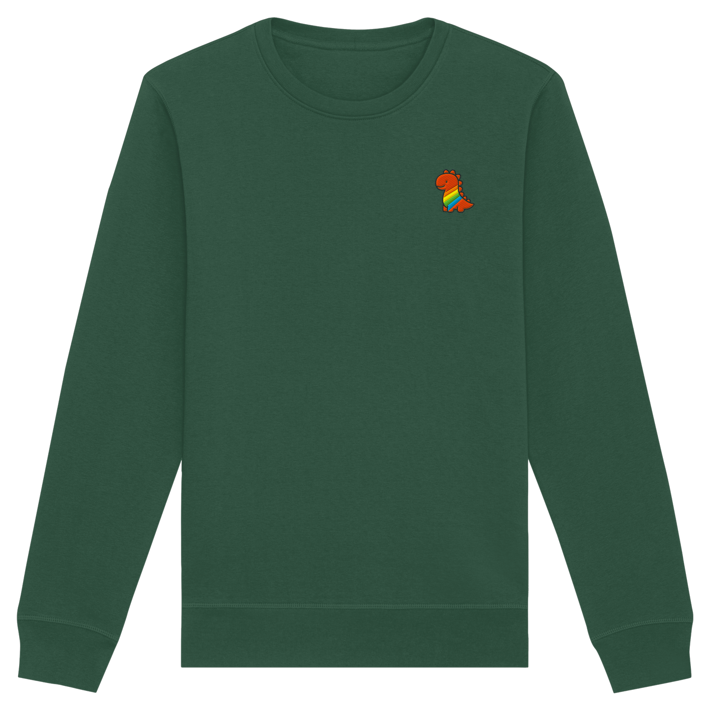 Rainbow Dino - Organic Basic Unisex Sweatshirt