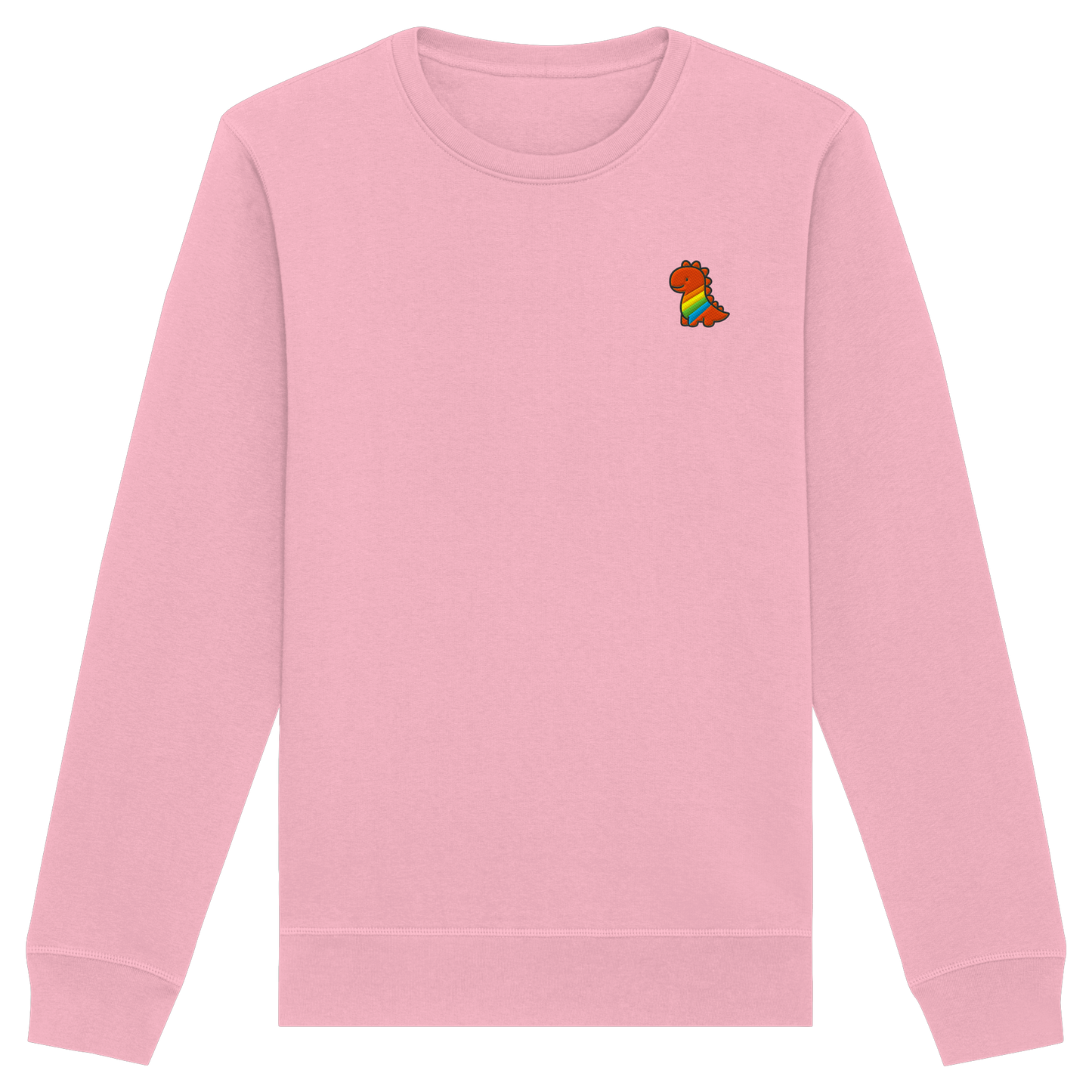 Rainbow Dino - Organic Basic Unisex Sweatshirt