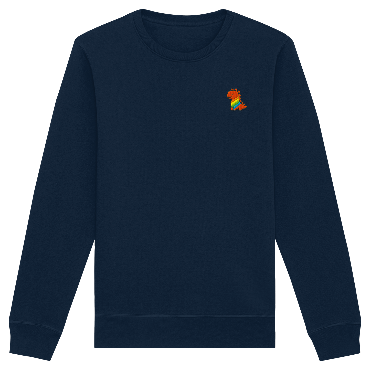 Rainbow Dino - Organic Basic Unisex Sweatshirt