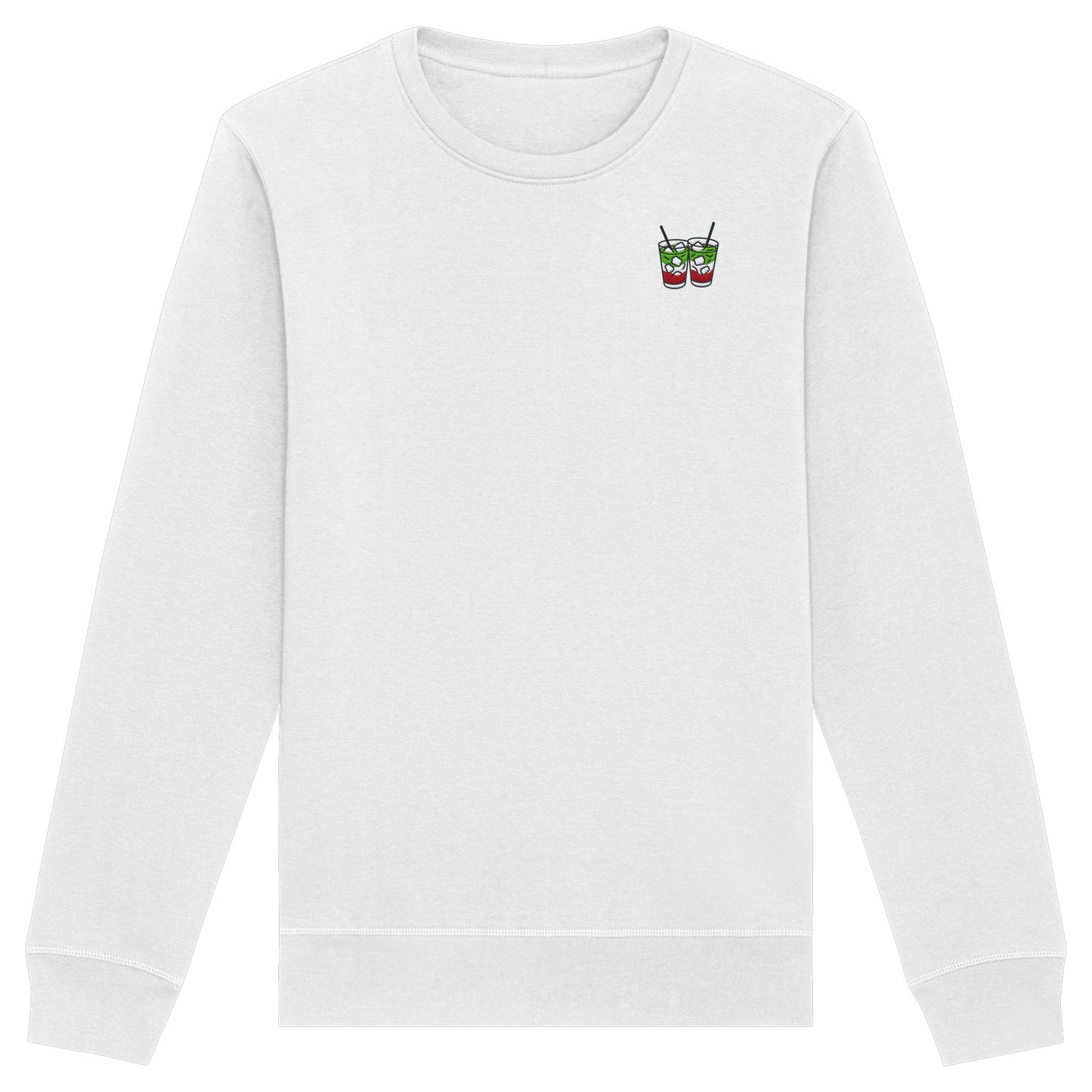 Strawberry Matcha Latte - Organic Basic Unisex Sweatshirt