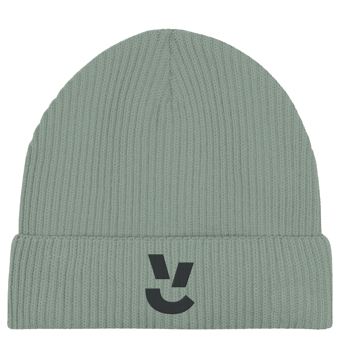 Codistry Logo Schwarz - Organic Fisherman Beanie