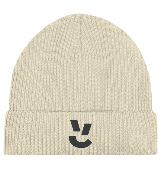 Codistry Logo Schwarz - Organic Fisherman Beanie