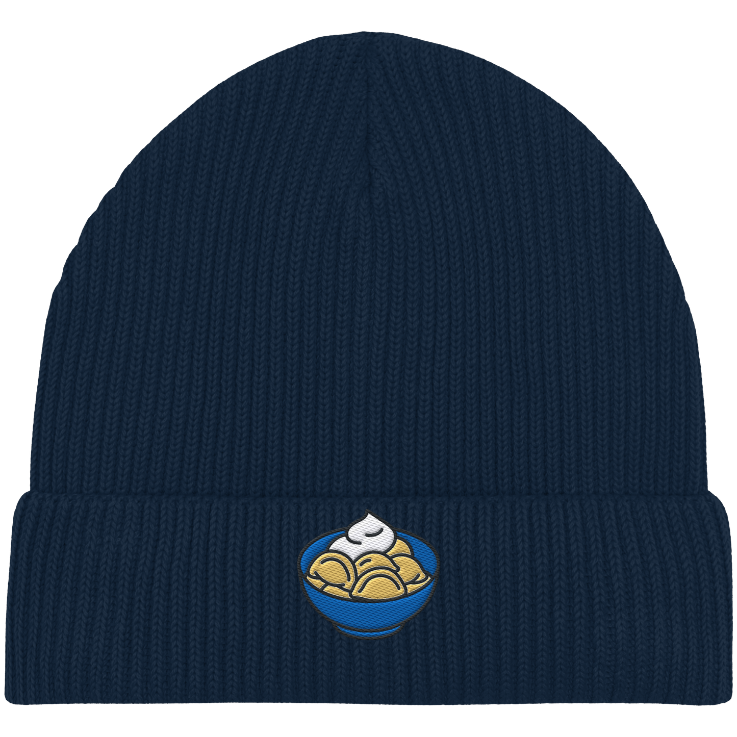 Pilmeni mit Schmand - Organic Fisherman Beanie