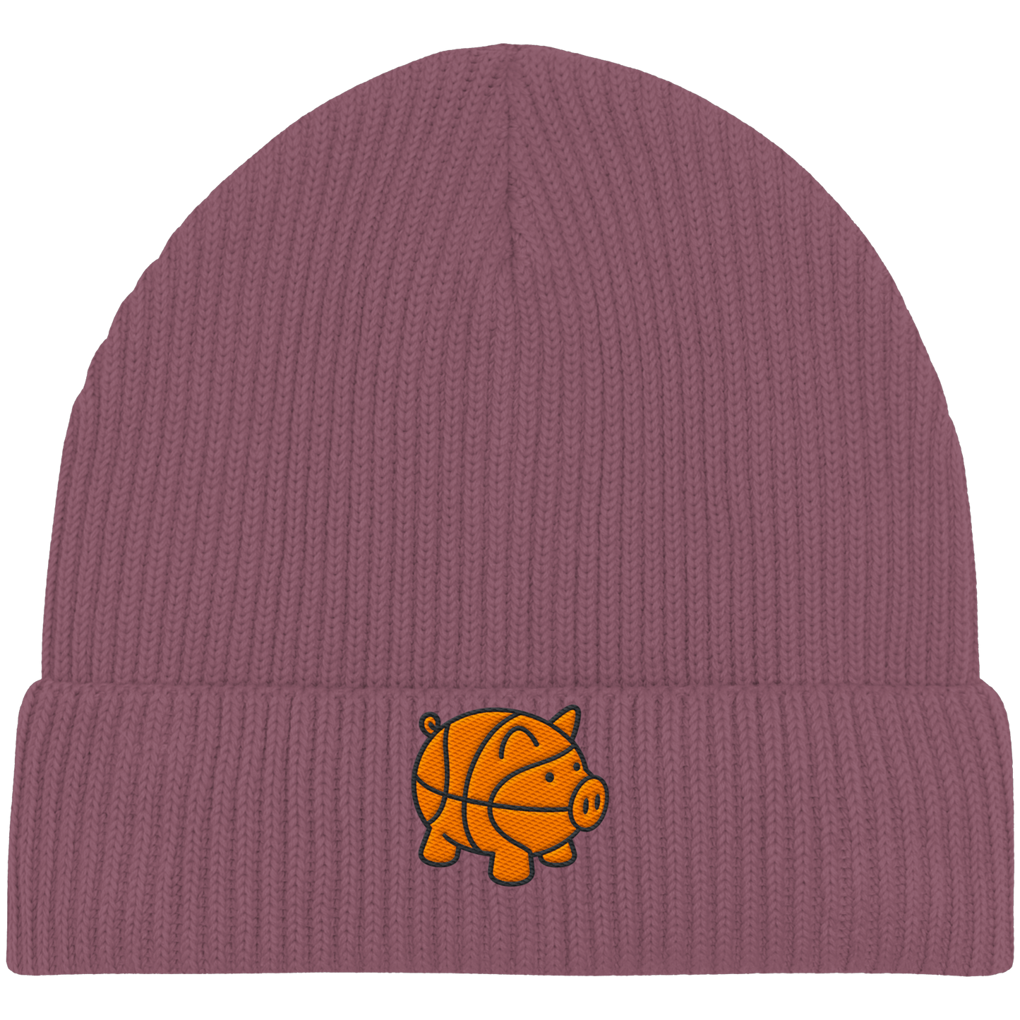 Basketball Piggy - Organic Fisherman Beanie