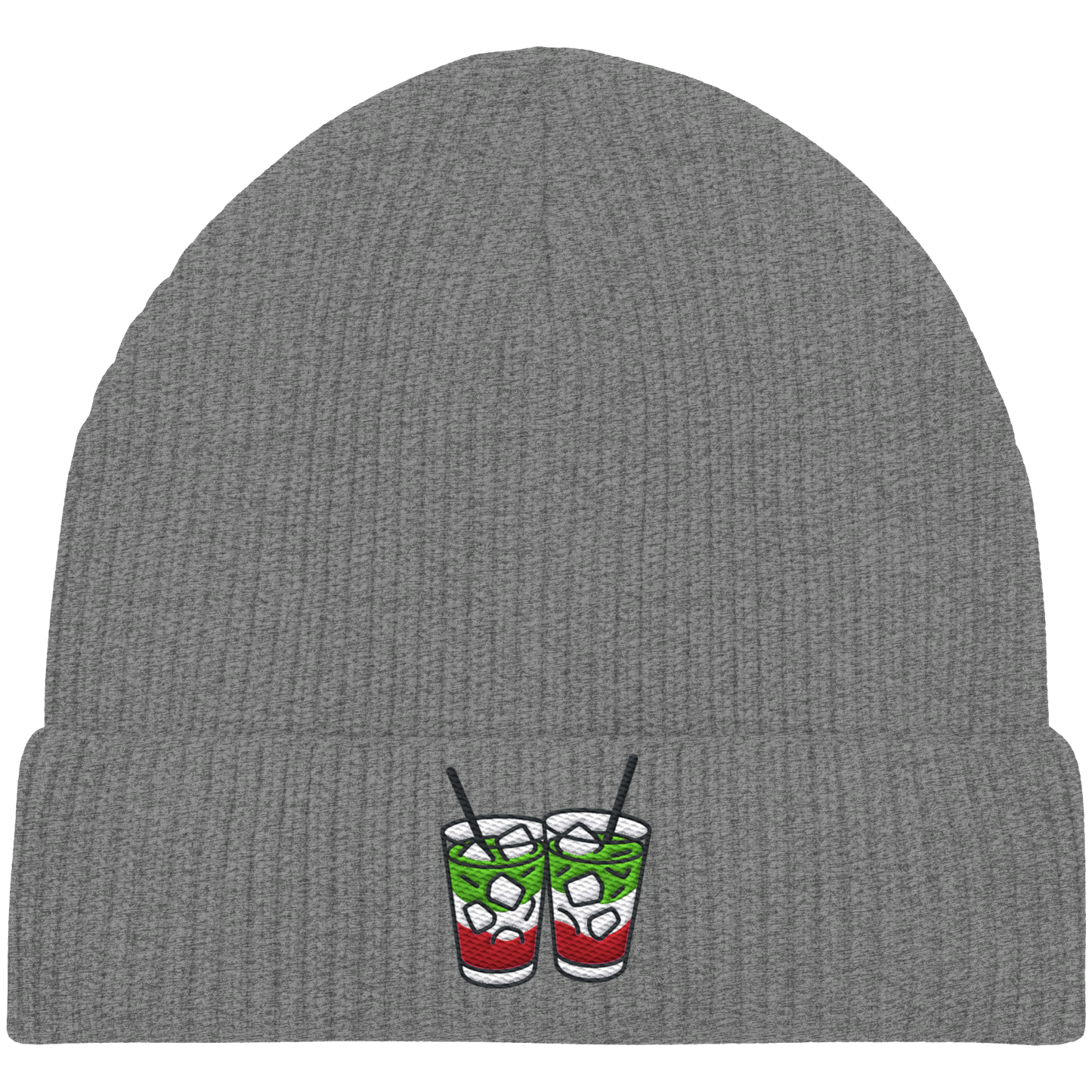Strawberry Matcha Latte - Organic Fisherman Beanie