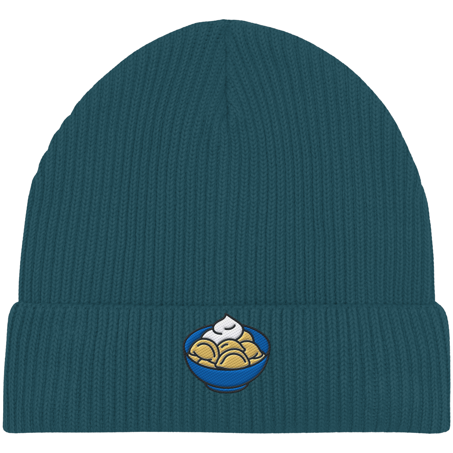 Pilmeni mit Schmand - Organic Fisherman Beanie