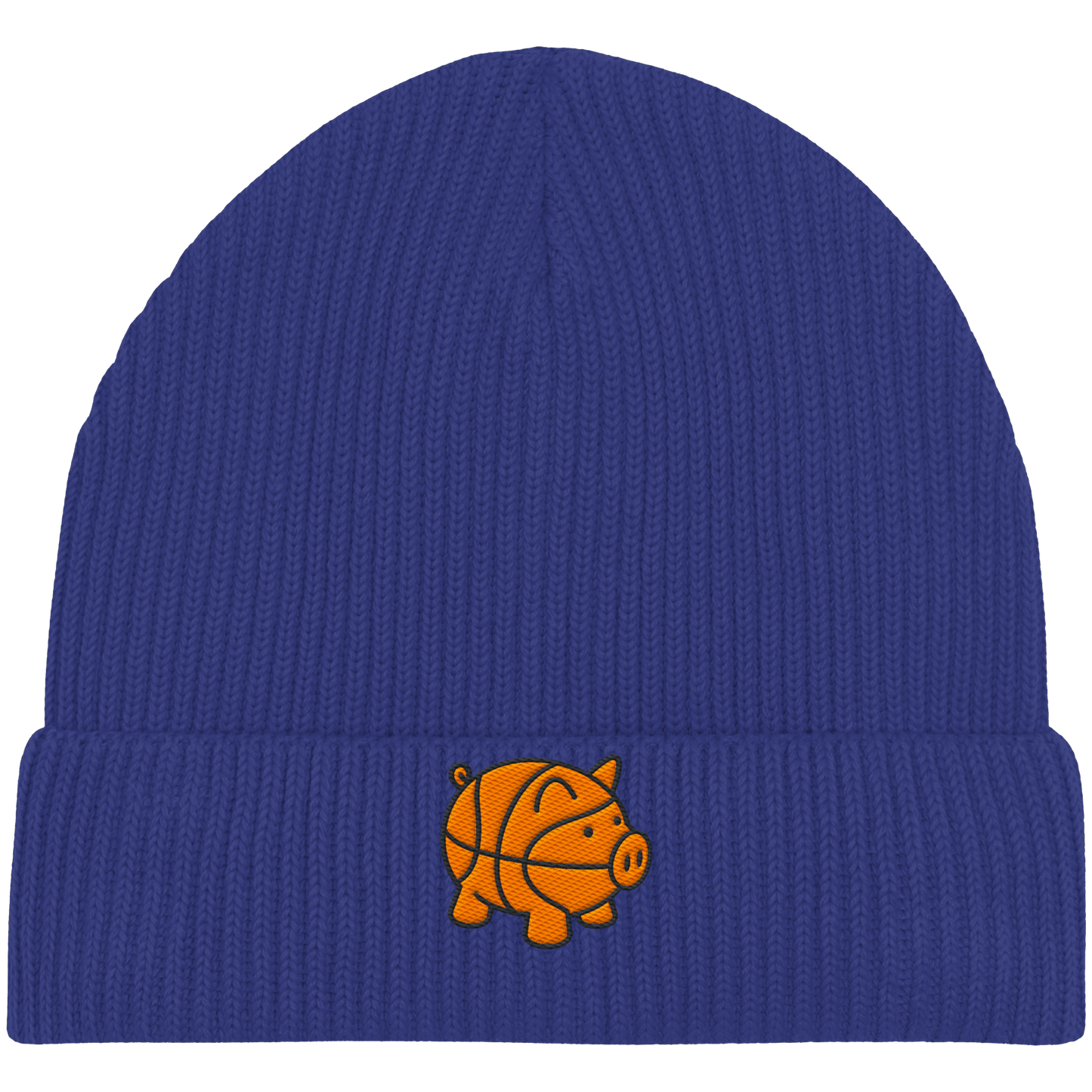 Basketball Piggy - Organic Fisherman Beanie