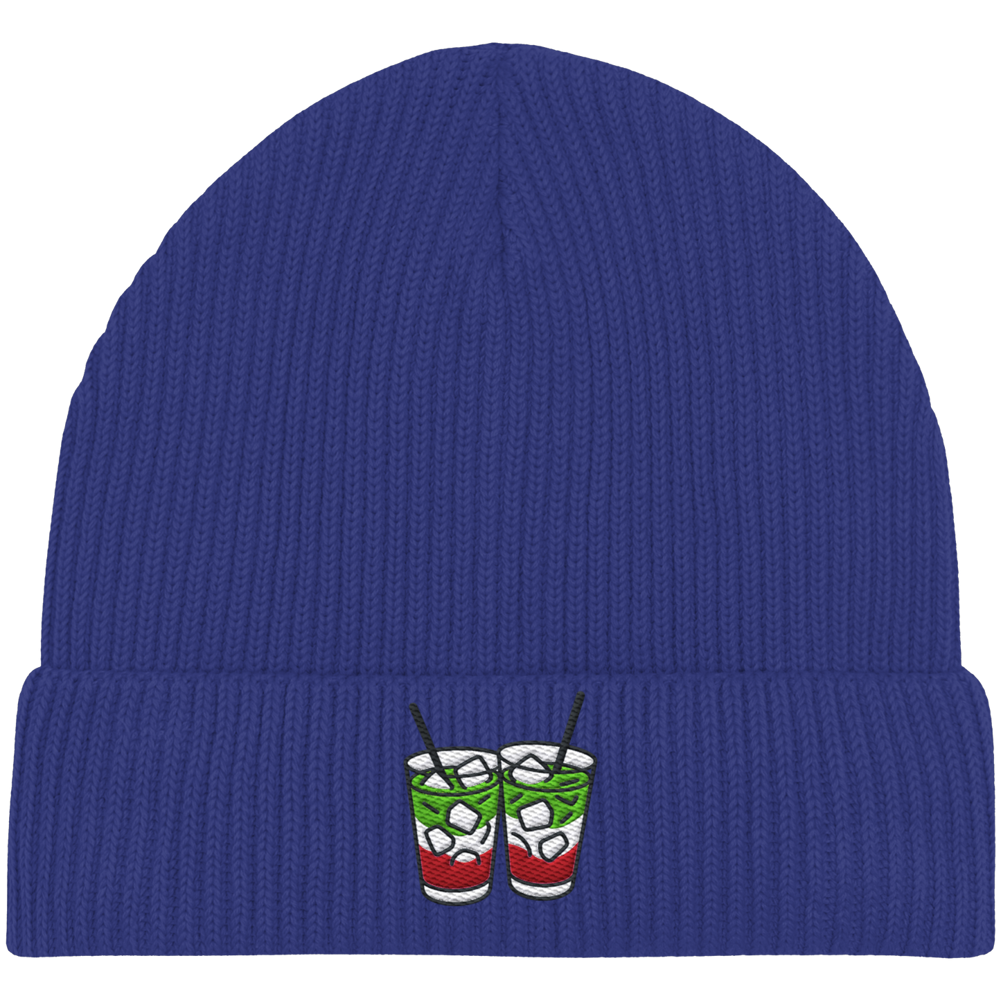 Strawberry Matcha Latte - Organic Fisherman Beanie