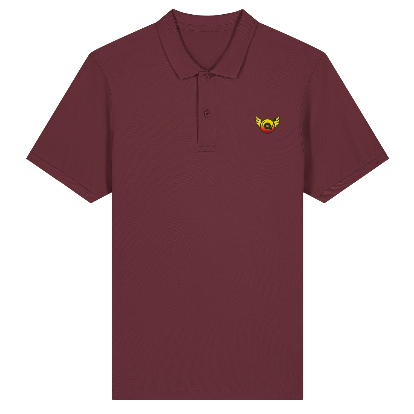 Schallplatte - Organic Fitted Poloshirt