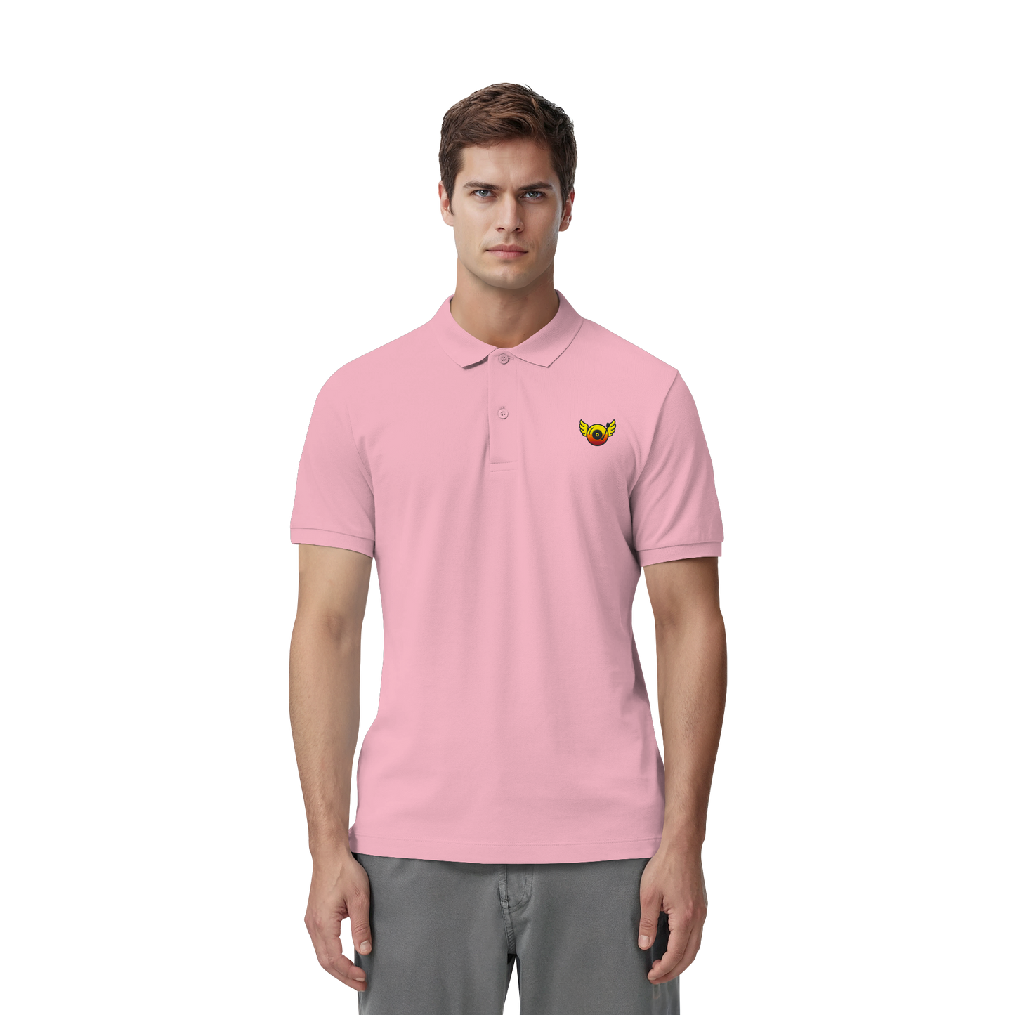 Schallplatte - Organic Fitted Poloshirt