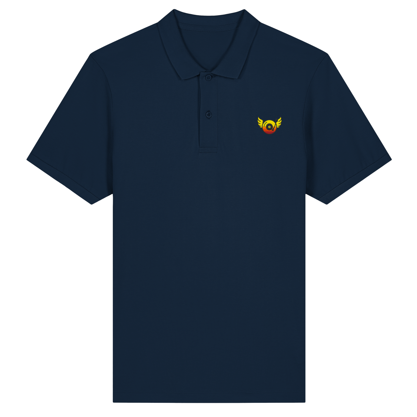 Schallplatte - Organic Fitted Poloshirt