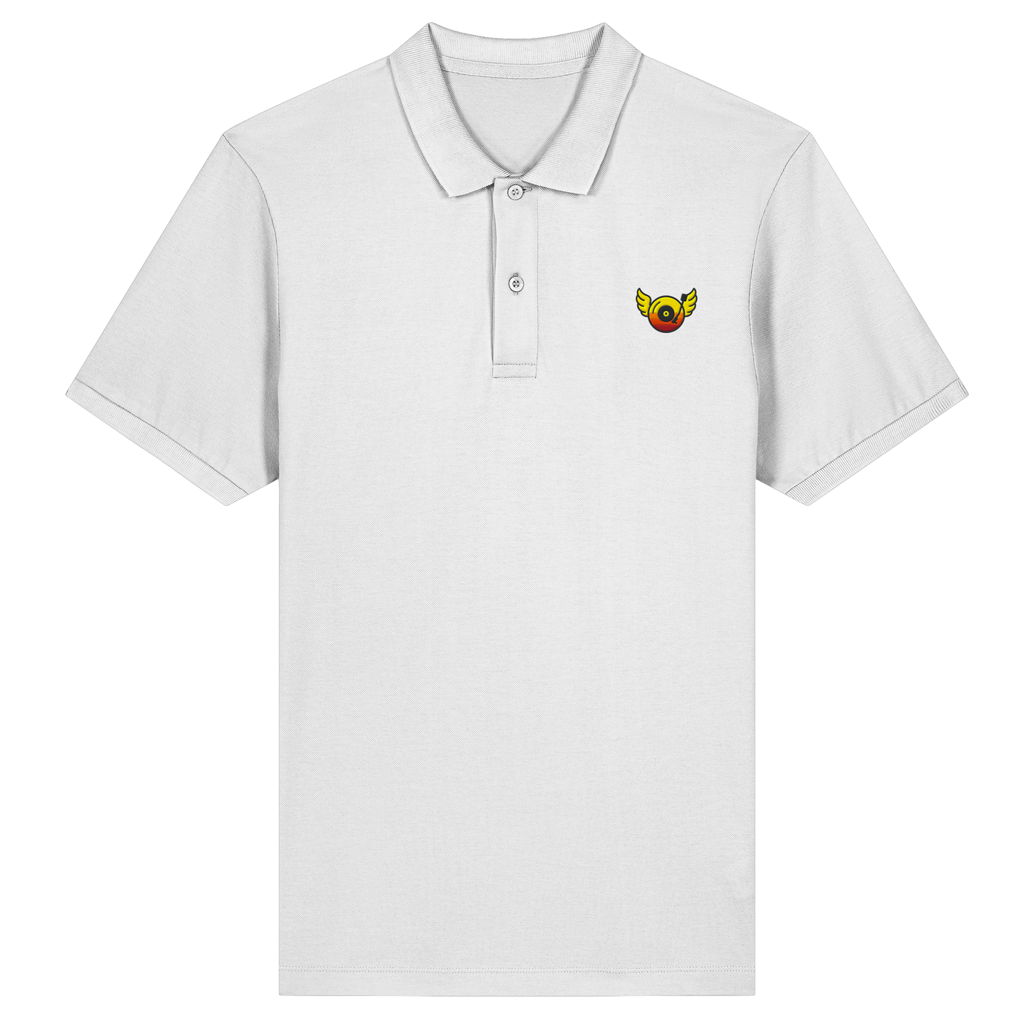 Schallplatte - Organic Fitted Poloshirt