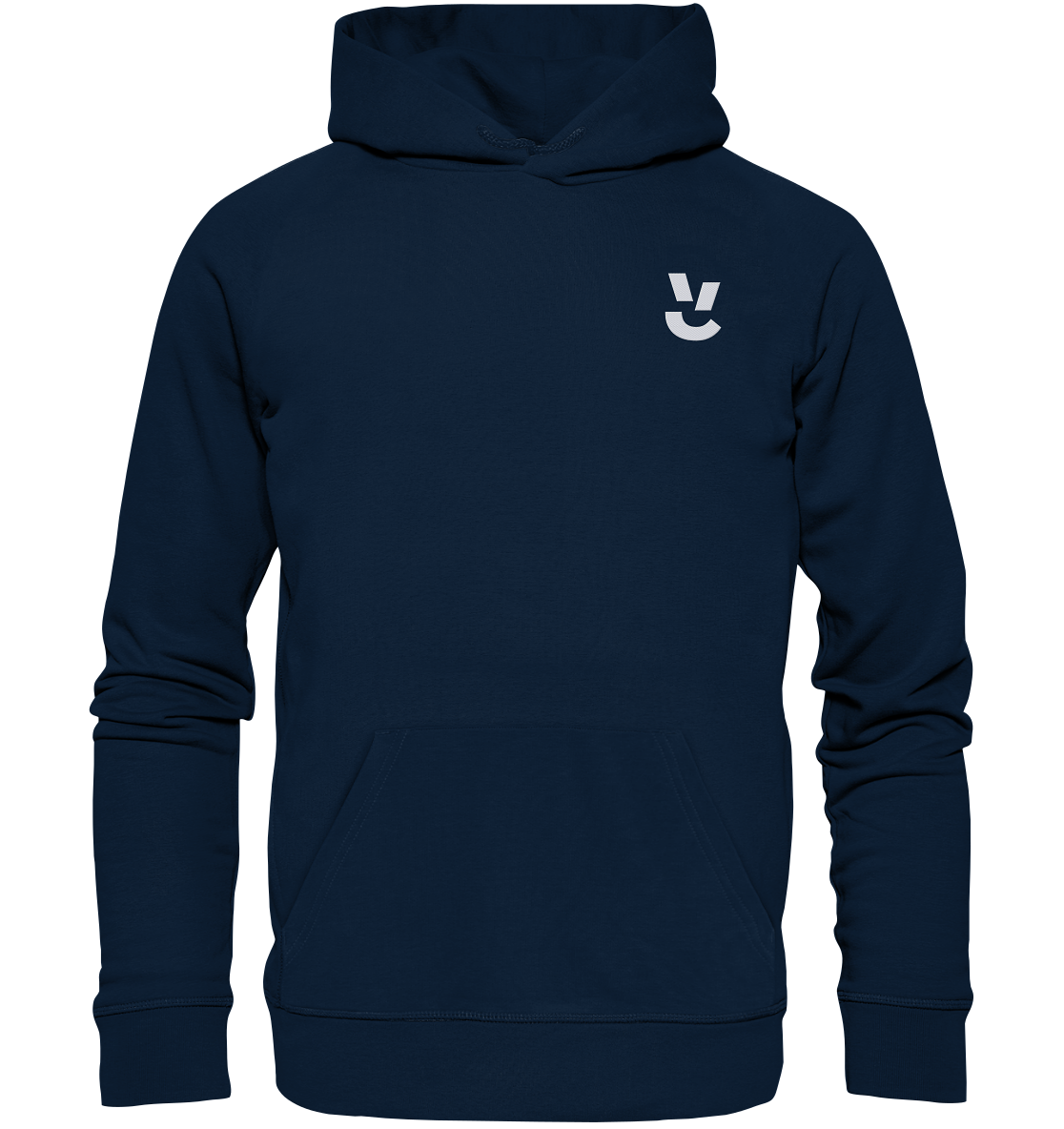 Codistry Logo Weiß - Organic Hoodie
