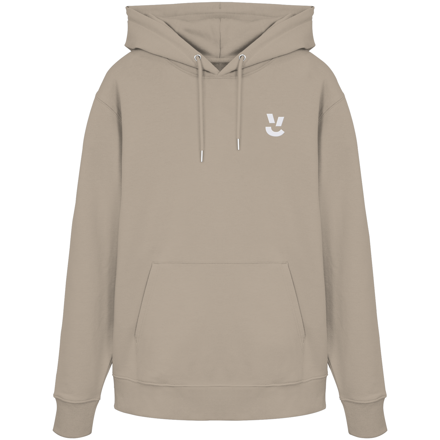 Codistry Logo Weiß - Organic Hoodie
