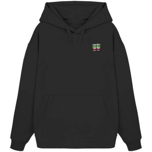 Strawberry Matcha Latte - Organic Oversize Hoodie