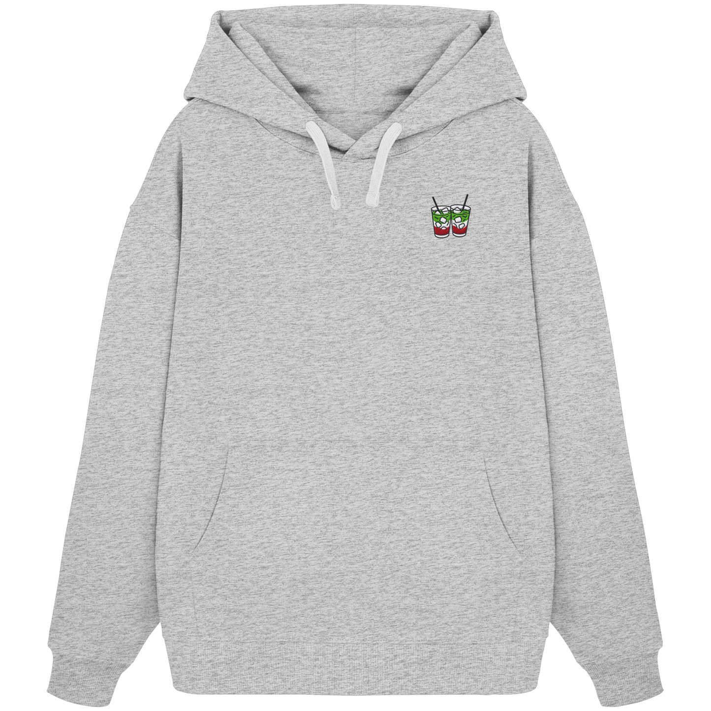 Strawberry Matcha Latte - Organic Oversize Hoodie