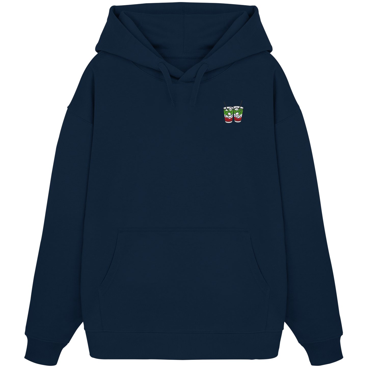 Strawberry Matcha Latte - Organic Oversize Hoodie