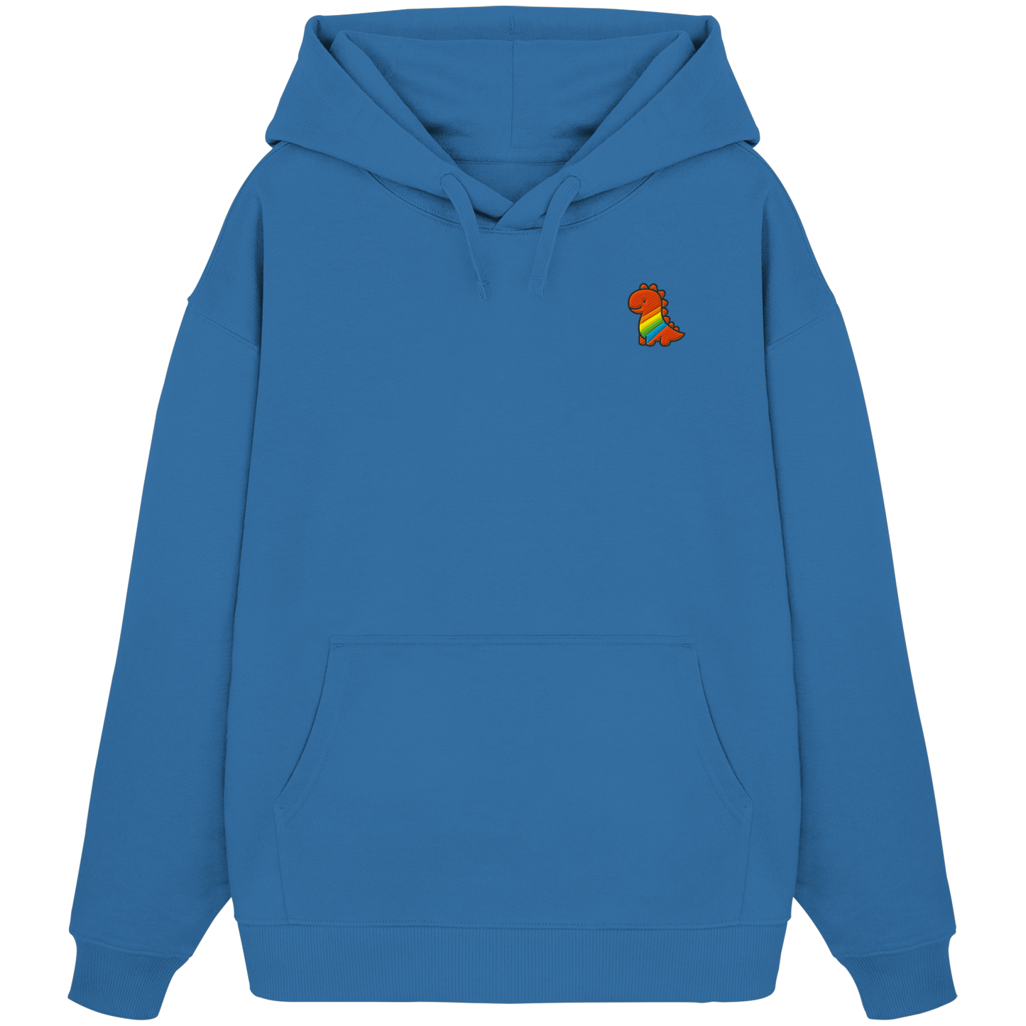 Rainbow Dino - Organic Oversize Hoodie