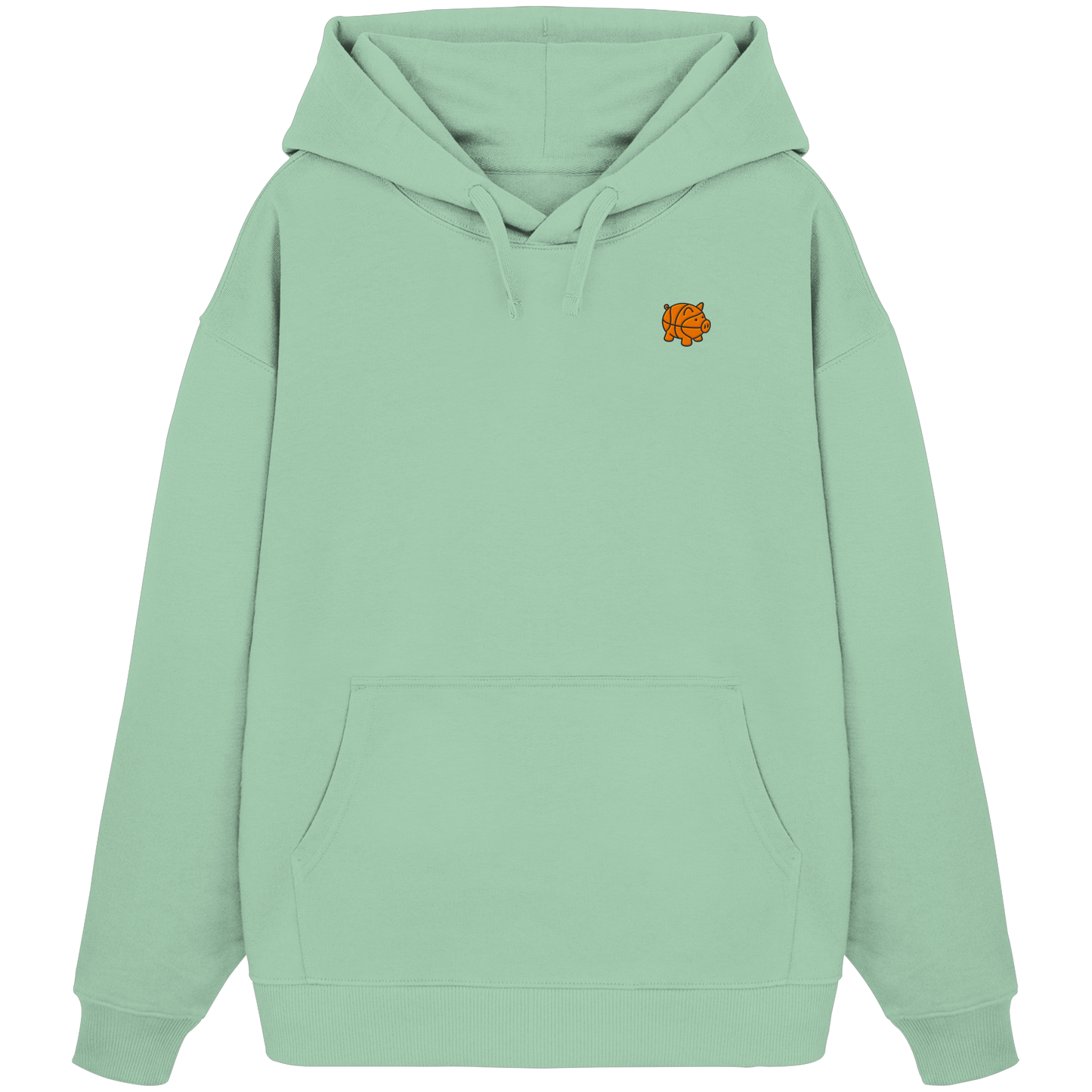 Basketball Piggy - Organic Oversize Hoodie