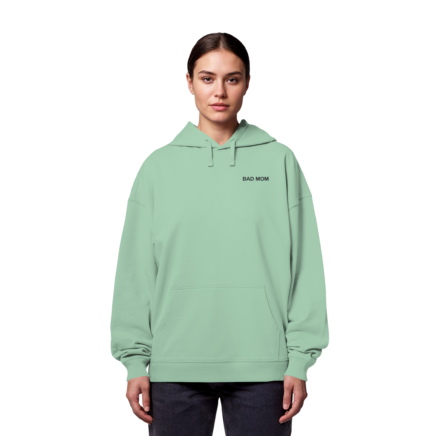 Bad Mom - Organic Oversize Hoodie