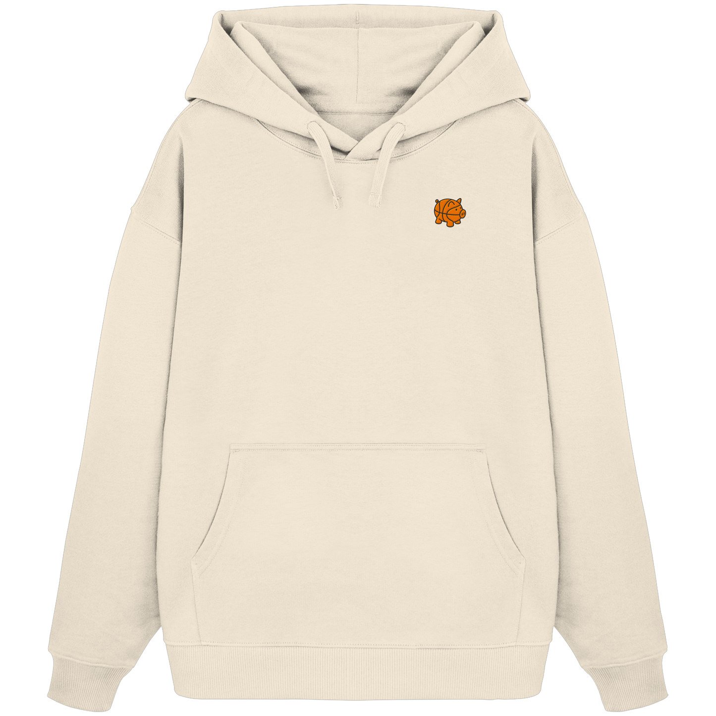 Basketball Piggy - Organic Oversize Hoodie