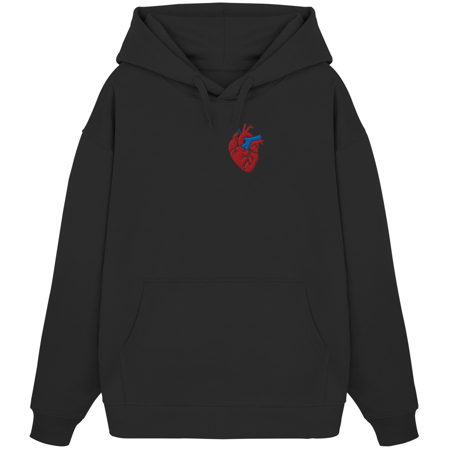 Anatomisch korrektes Herz - Organic Oversize Hoodie