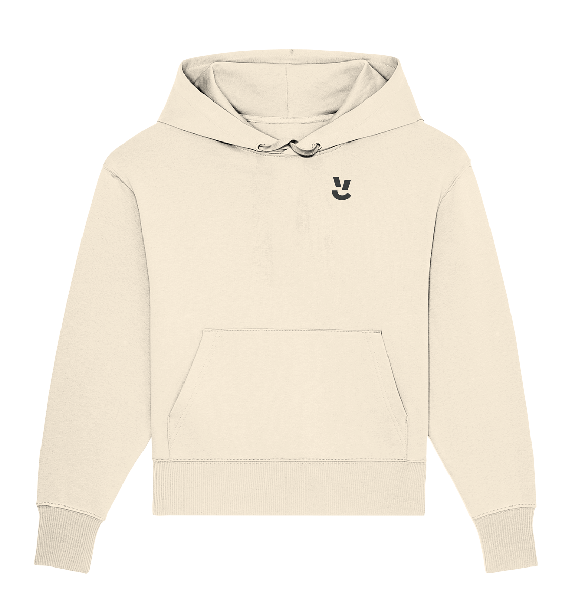 Codistry Logo Schwarz - Organic Oversize Hoodie