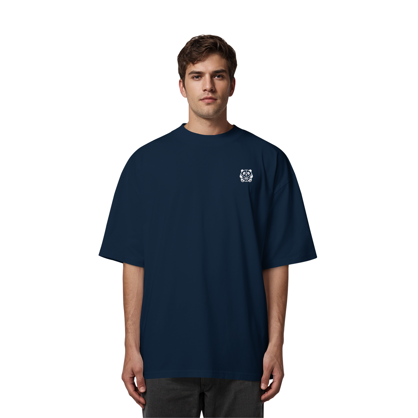 Basketball Panda - Organic Oversize Shirt