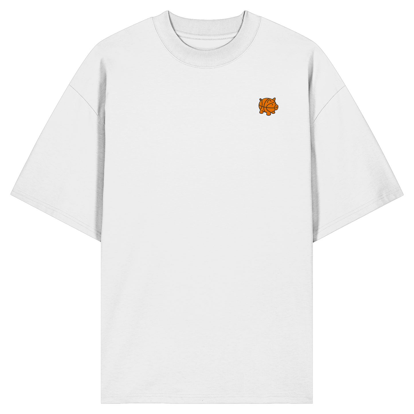 Basketball Piggy - Organic Oversize Shirt