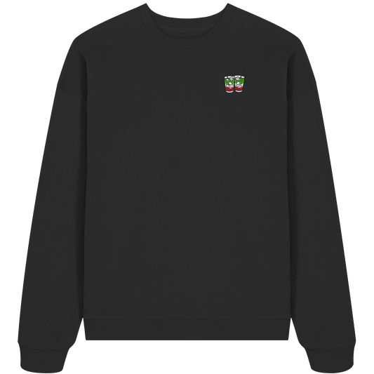 Strawberry Matcha Latte - Organic Oversize Sweatshirt
