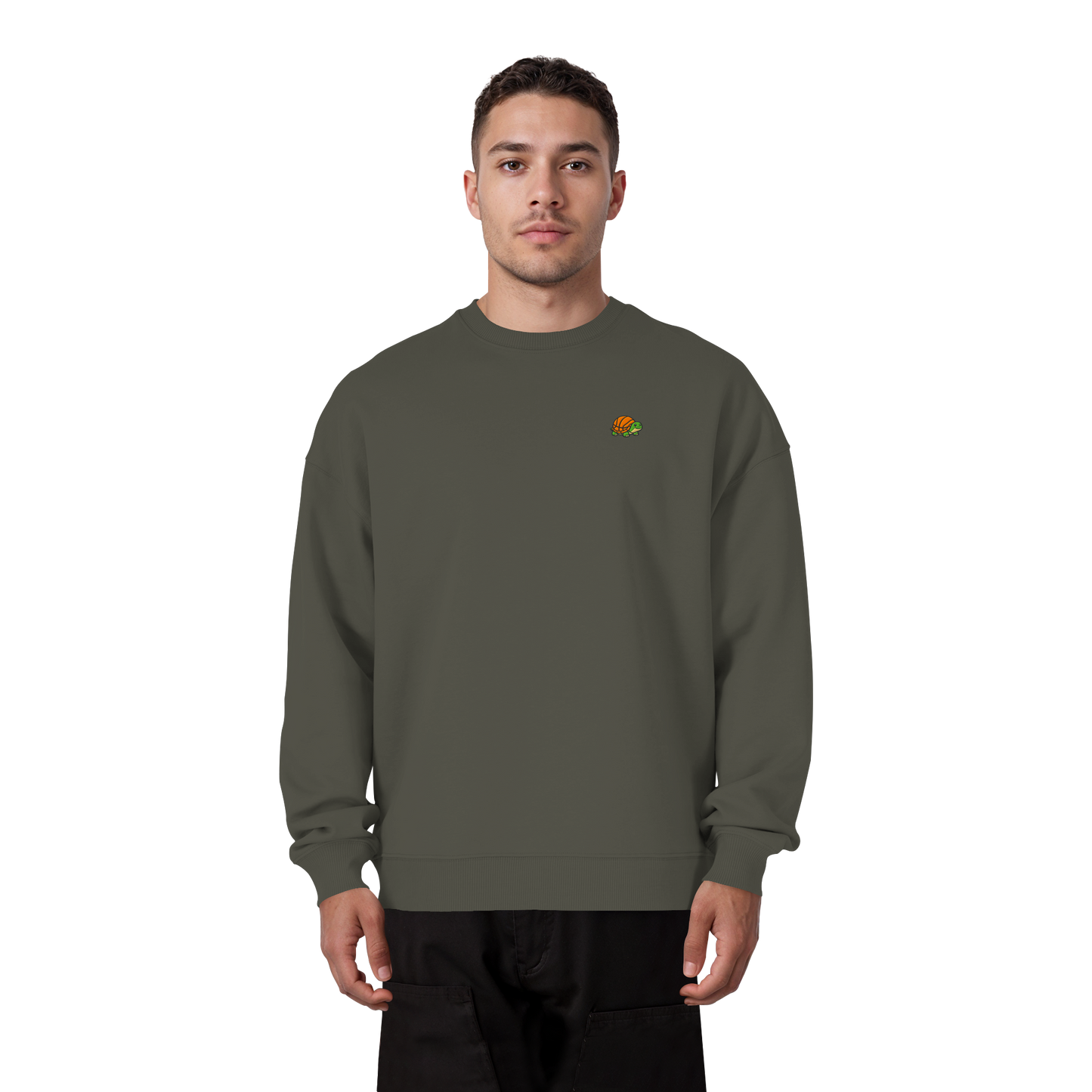 Mr. Turtle - Organic Oversize Sweatshirt