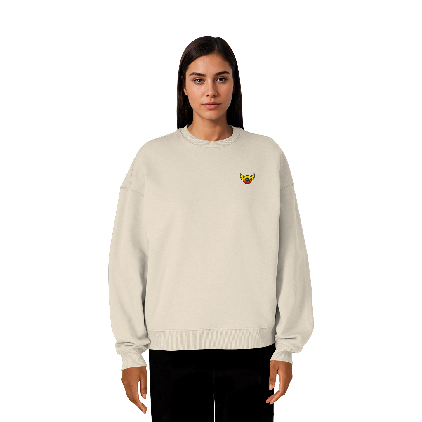 Schallplatte - Organic Oversize Sweatshirt