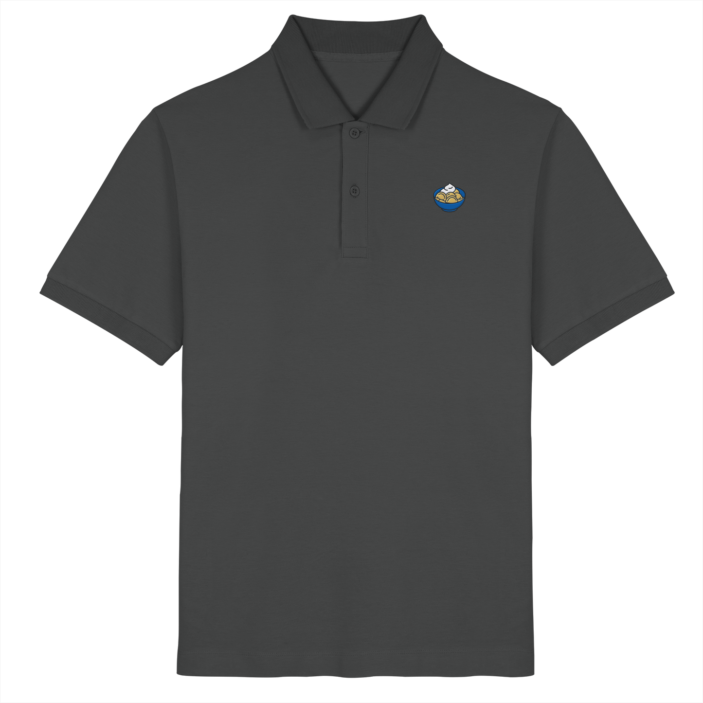 Pilmeni mit Schmand - Organic Poloshirt