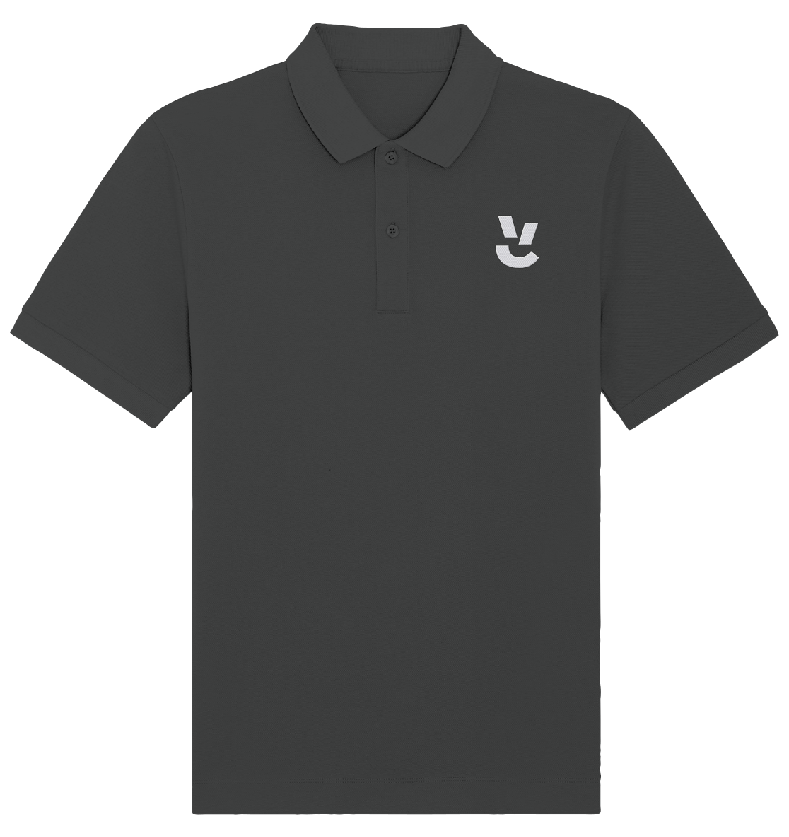 Codistry Logo Weiß - Organic Poloshirt