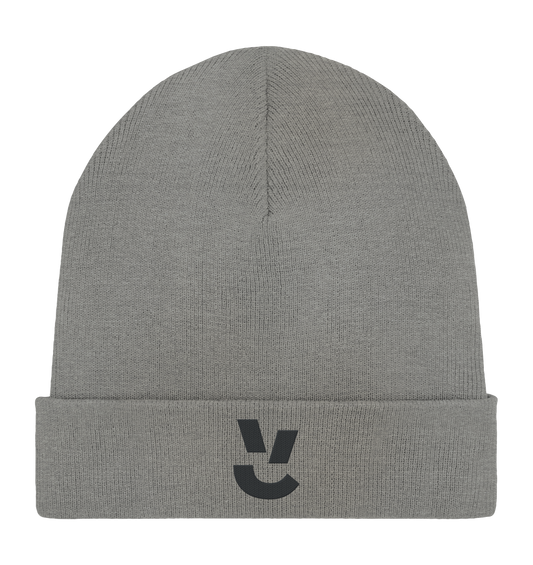 Codistry Logo Schwarz - Organic Rib Beanie