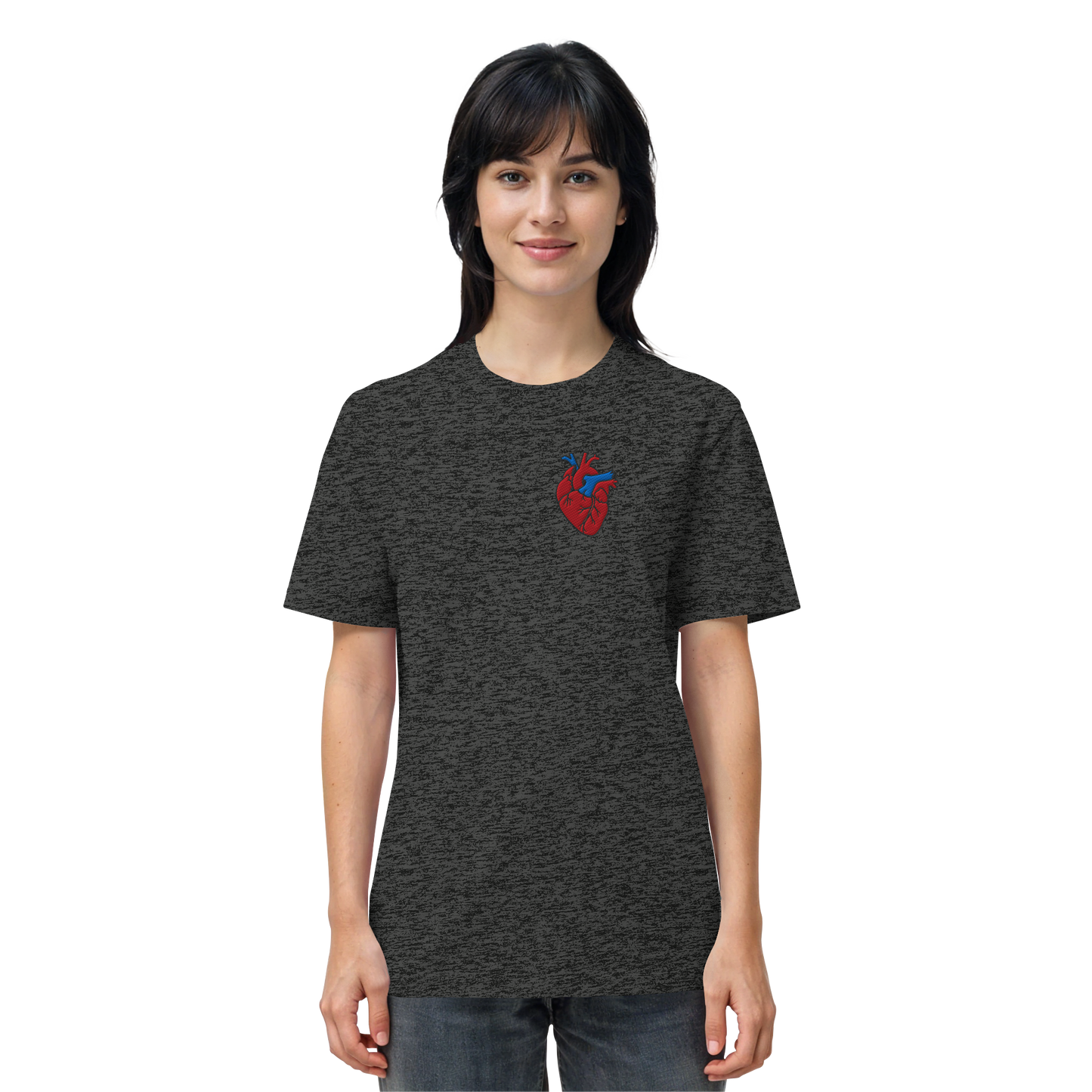 Anatomisch korrektes Herz - Organic Shirt