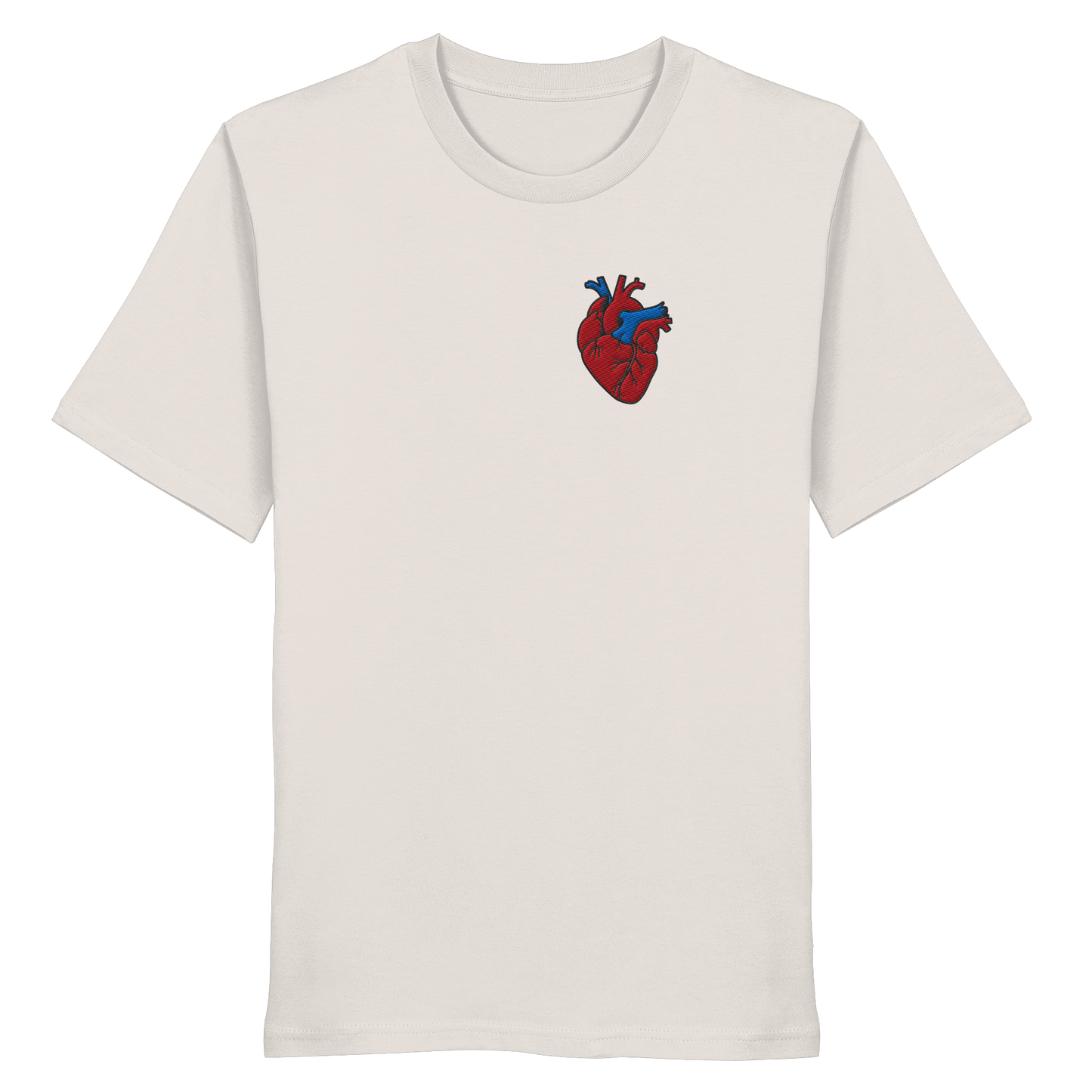 Anatomisch korrektes Herz - Organic Shirt