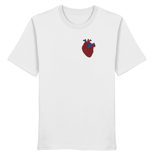 Anatomisch korrektes Herz - Organic Shirt