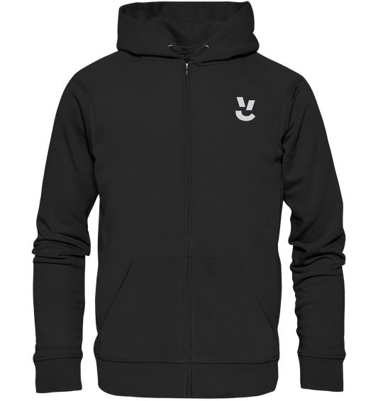 Codistry Logo Weiß - Organic Zipper