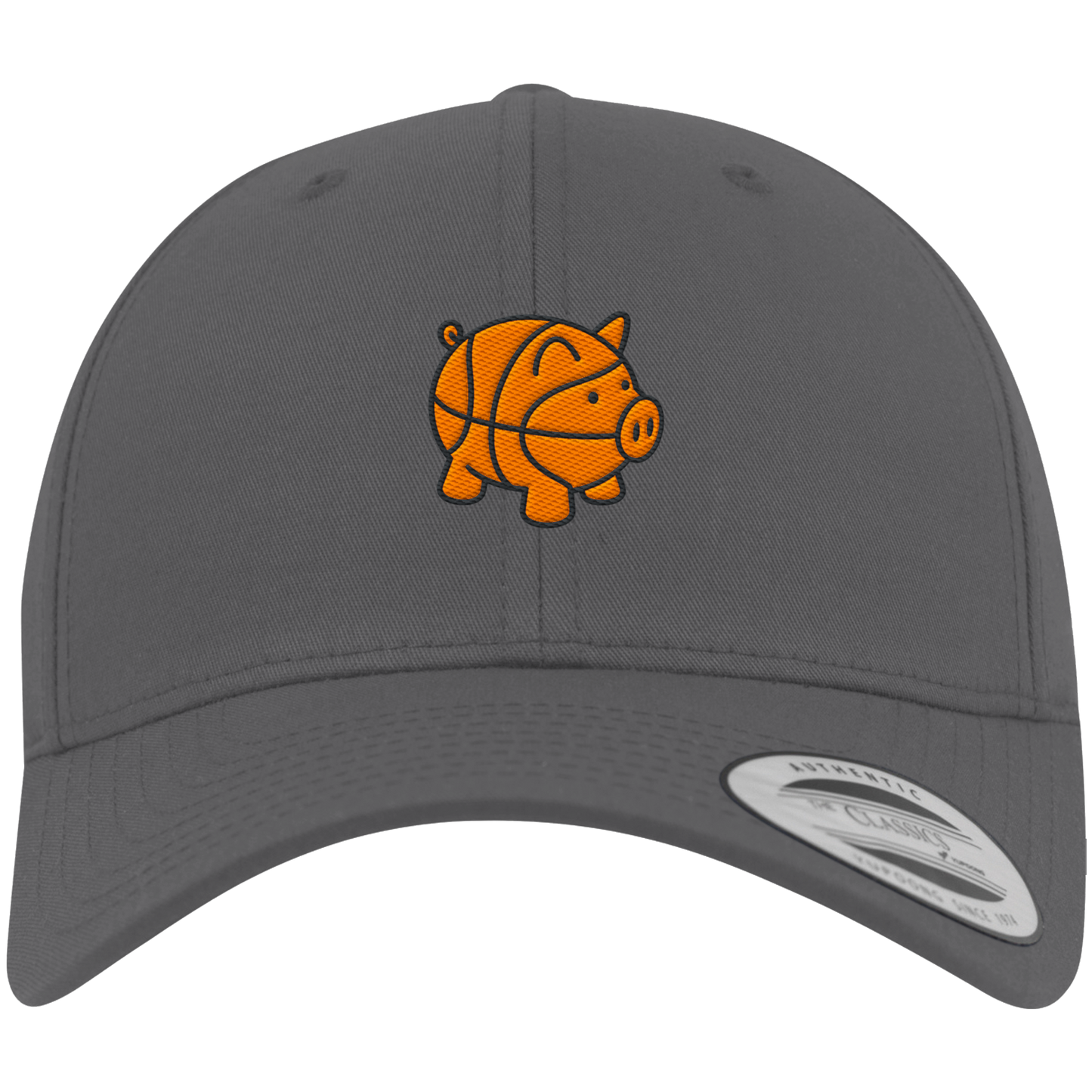 Basketball Piggy - Premium Baseball Cap