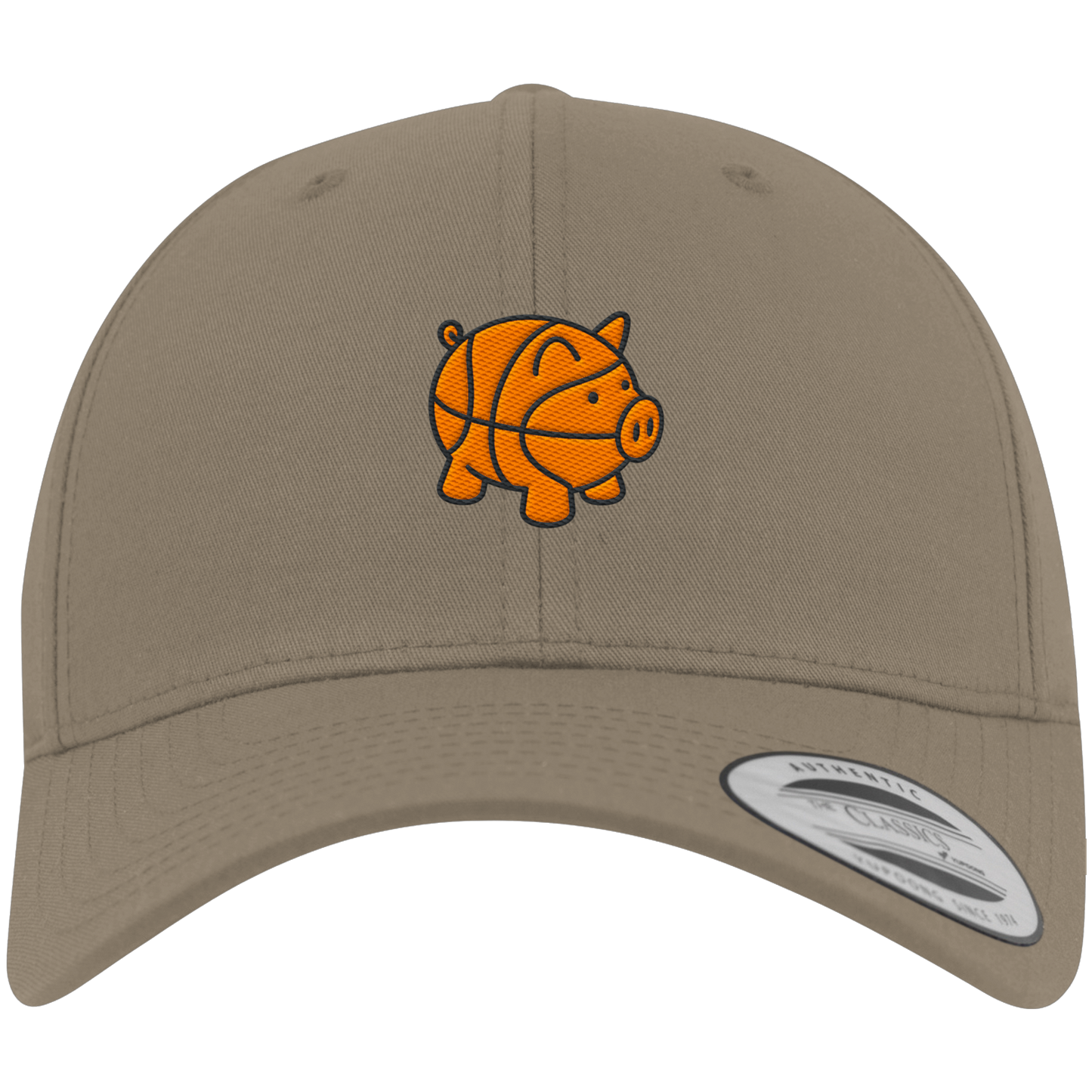 Basketball Piggy - Premium Baseball Cap
