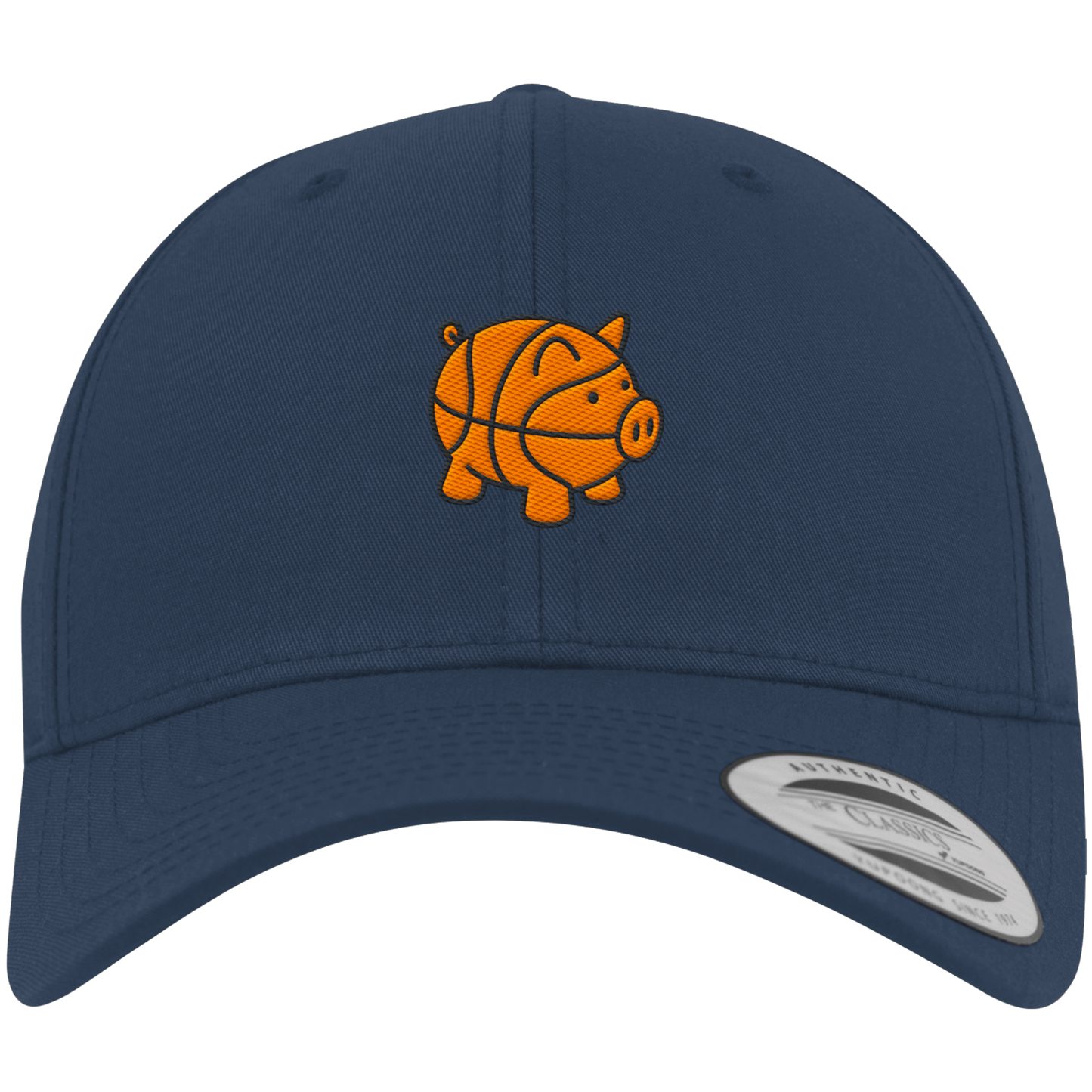 Basketball Piggy - Premium Baseball Cap