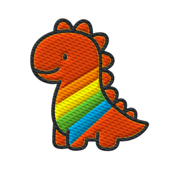 Rainbow Dino