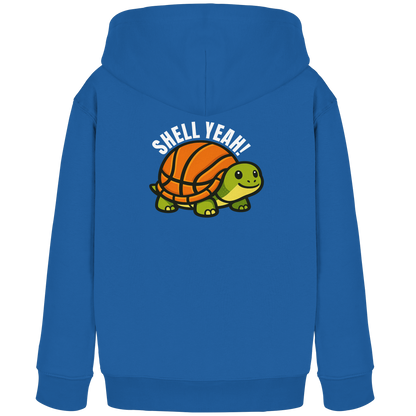 Mr. Turtle Backprint - Kids Organic Hoodie