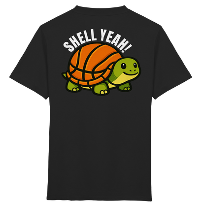 Mr. Turtle Backprint - Kids Organic Shirt